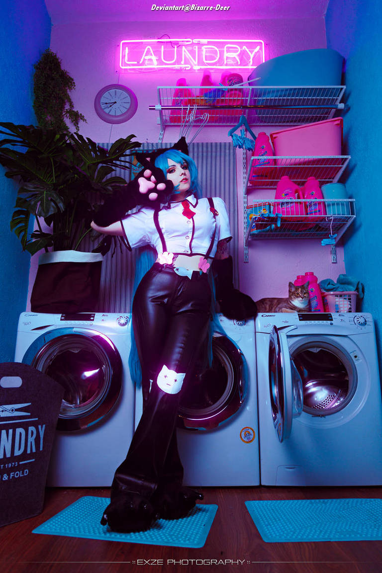 Vocaloid - Hatsune Miku (Nekomimi Switch) Cosplay character costume portrait