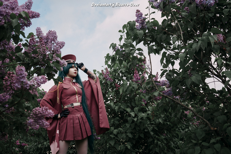 Vocaloid - Hatsune Miku (Senbonzakura) Cosplay full body character photo