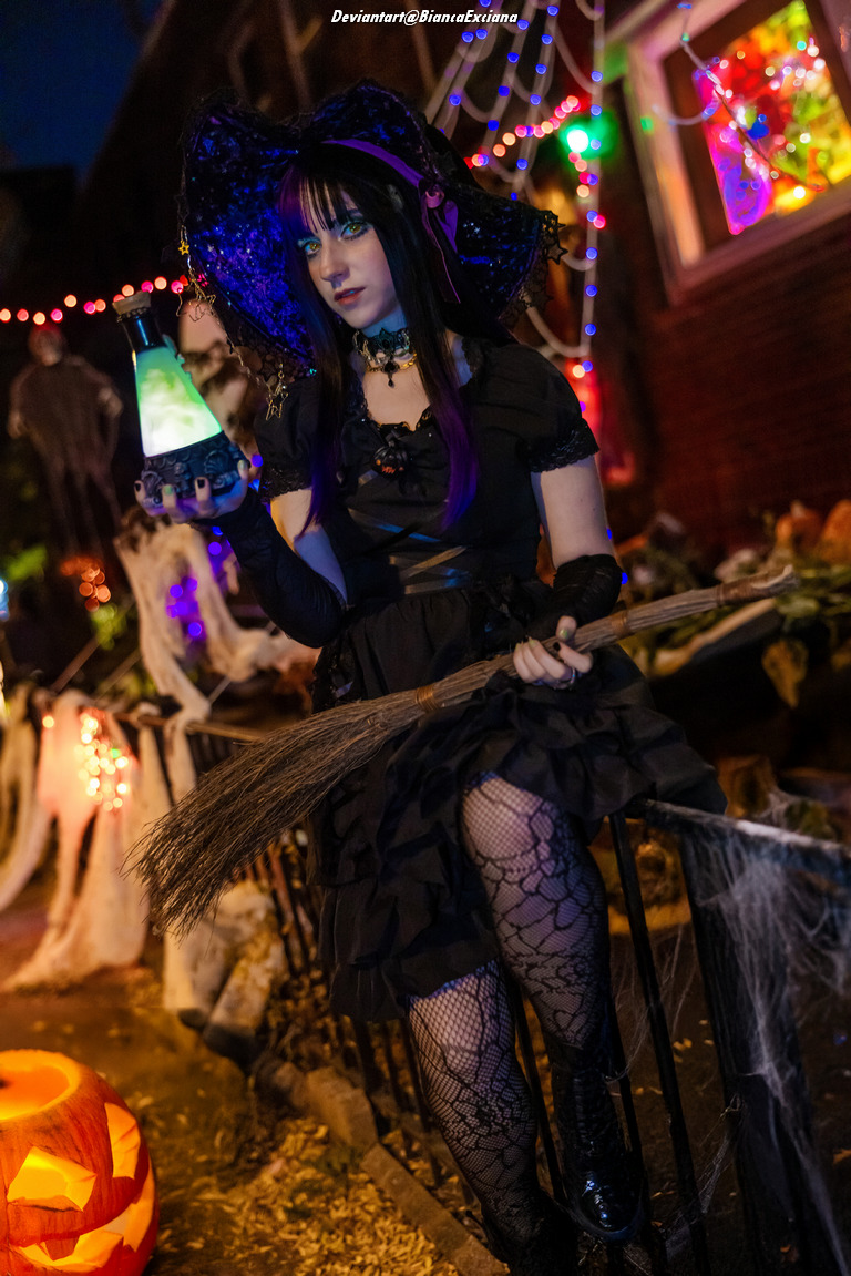 Witch Original Vision Cosplay full length character portrait