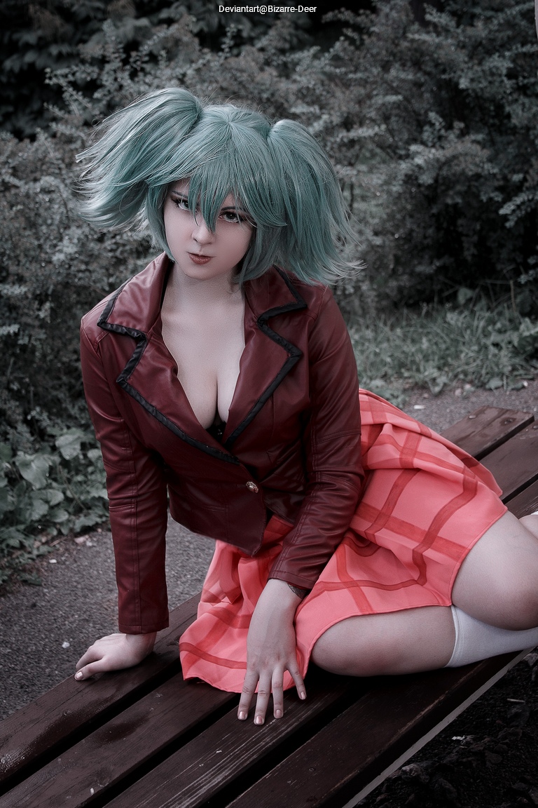 Aigis - The Thousand-Year War - Ryofu Housen (Ren) Cosplay full length photo