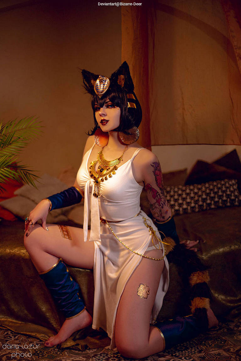 Animal Crossing - Ankha Cosplay costume showcase portrait
