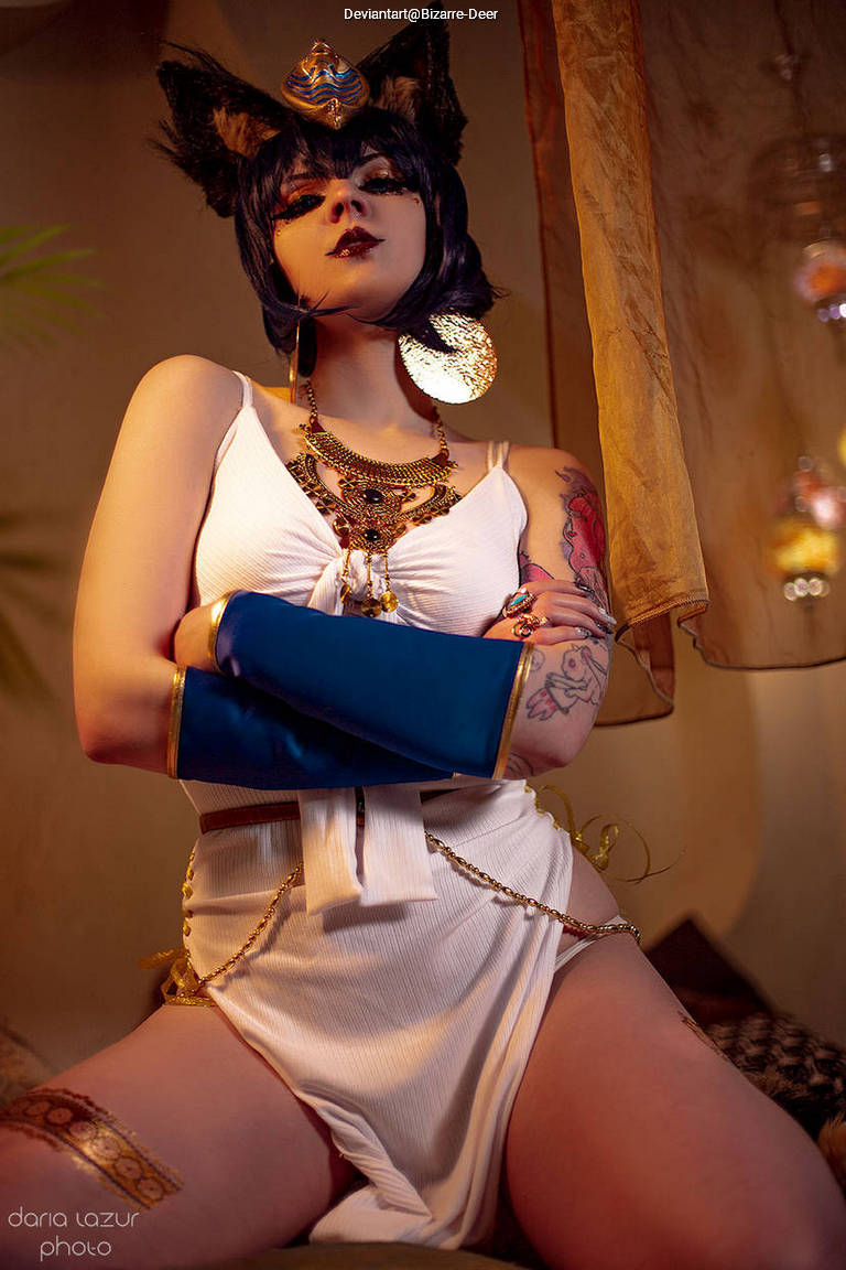 Animal Crossing - Ankha Cosplay full length photo