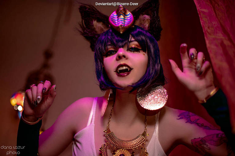 Animal Crossing - Ankha Cosplay full body character photo