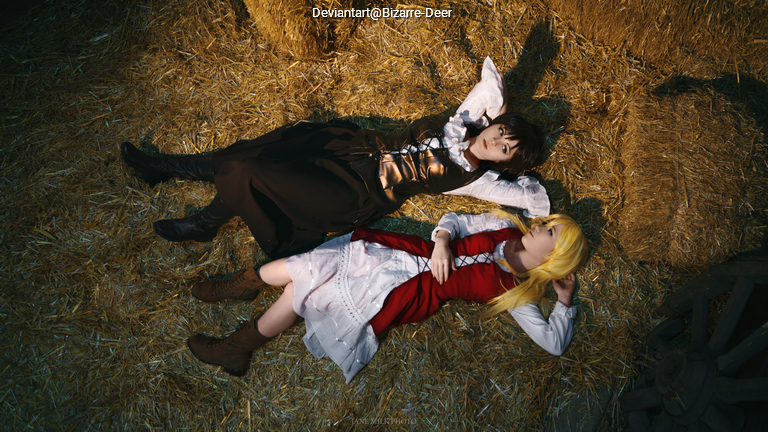 Attack on Titan (SashaKuri) (Shipping) - Sasha and Krista (Sasha Braus &amp; Historia Reiss (Christa Lenz)) Cosplay - anime costume
