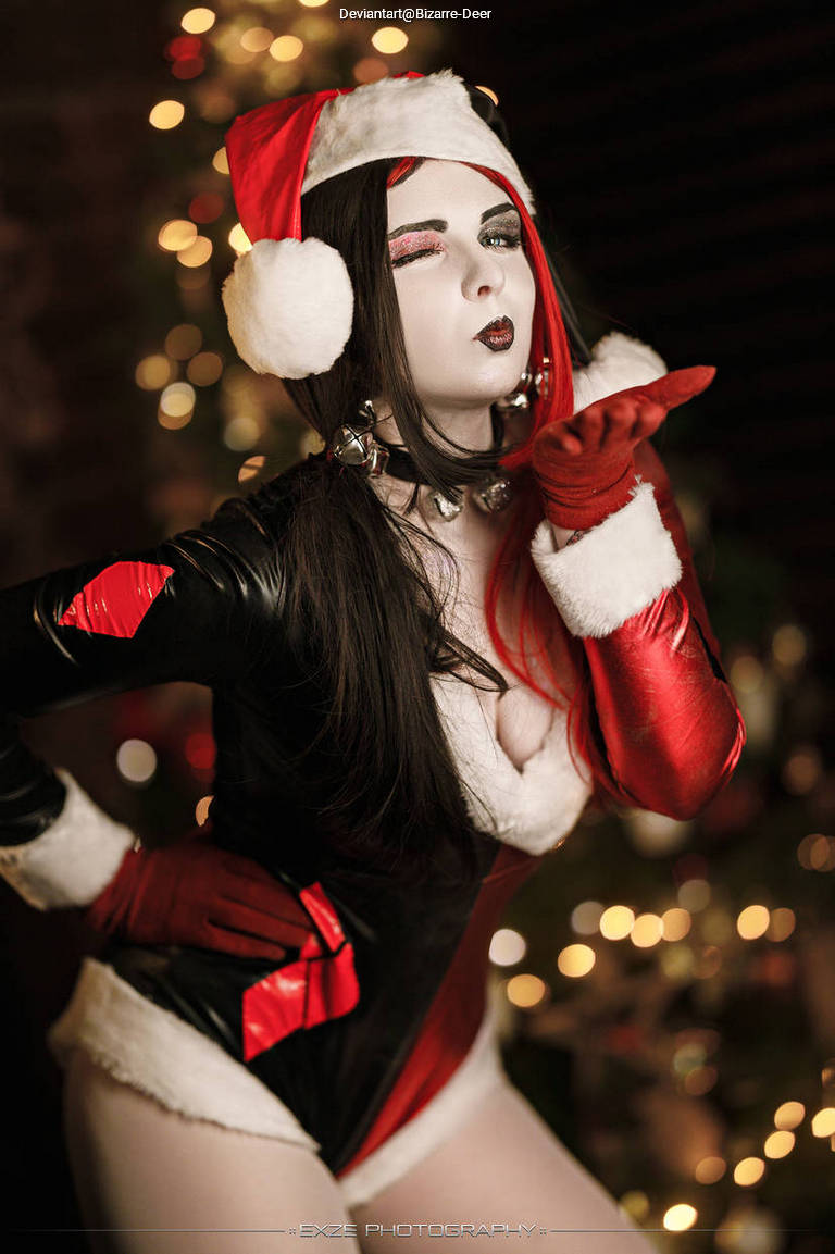 Batman - Harley Quinn (Christmas) Cosplay - visual exploration