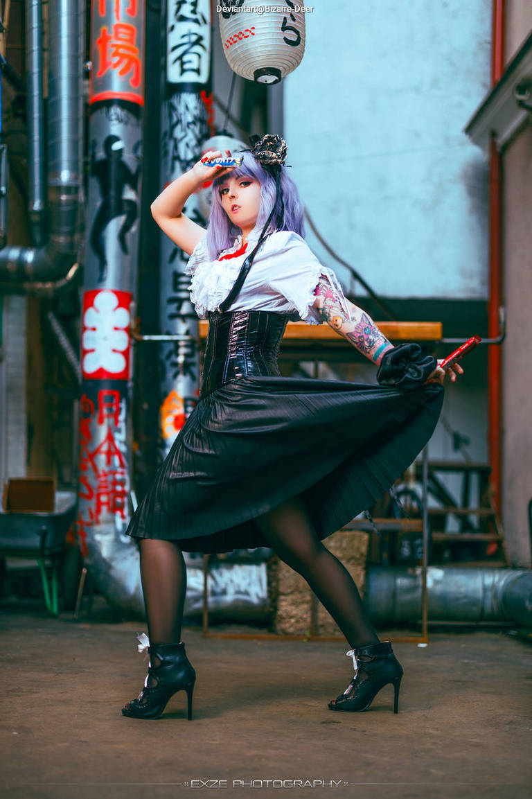 Dagashi Kashi - Hotaru Shidare (The Humanoid Typhoon) Cosplay character portrait photography
