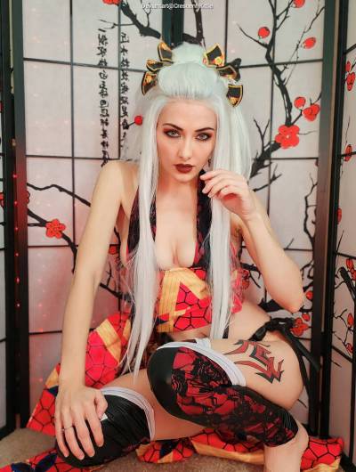 Demon Slayer - Daki (Ume) Cosplay