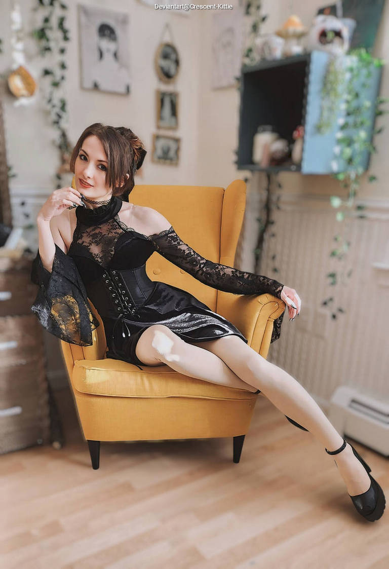 Gothic Original Vision Cosplay full length photo