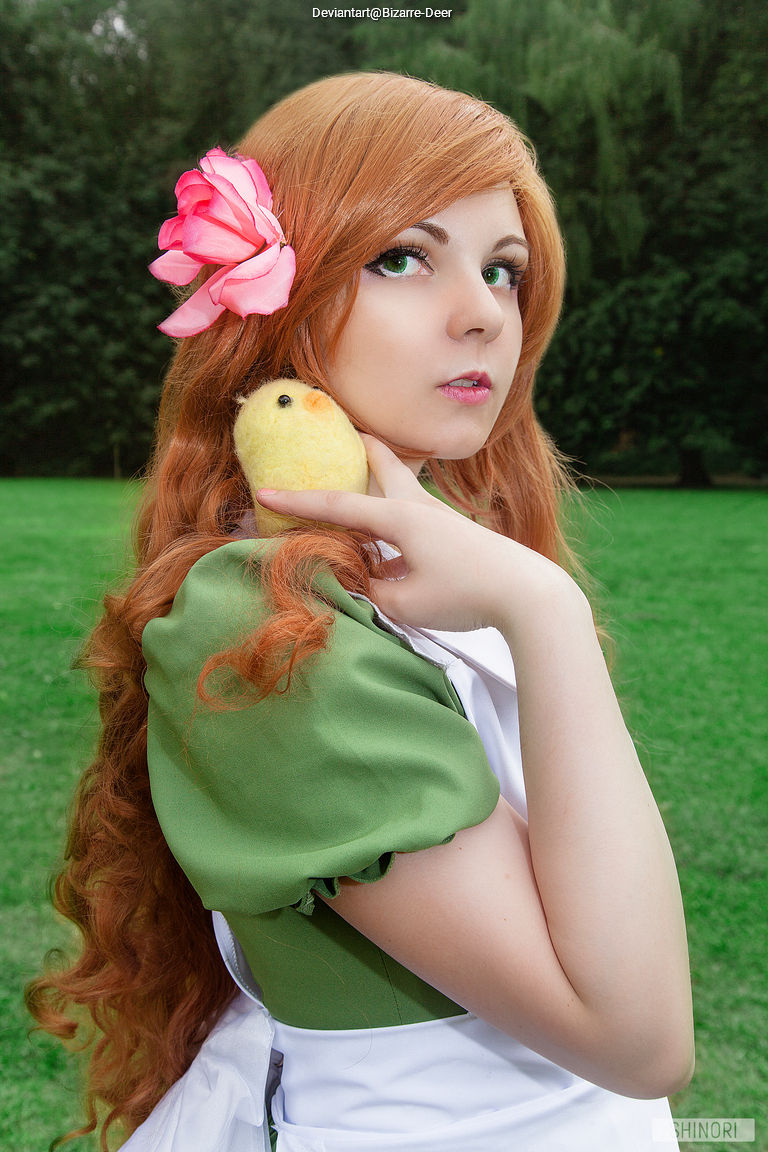 Hetalia - Elizabeta Hedervary (Hungary) Cosplay full body portrait