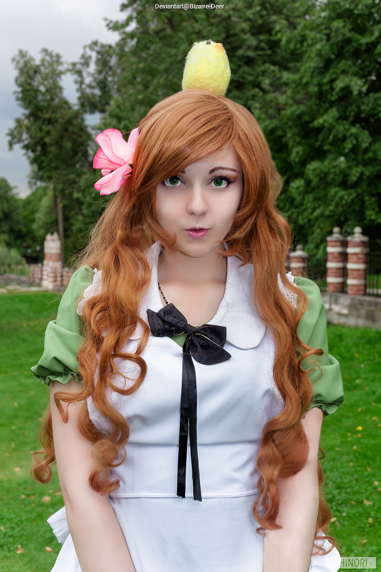 Hetalia - Elizabeta Hedervary (Hungary) Cosplay full length photo