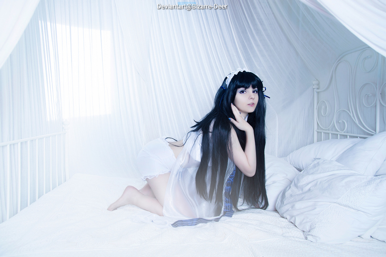 Hyouka (The Return of the Time-Honored Classic Lit Club) - Eru Chitanda Cosplay full body portrait