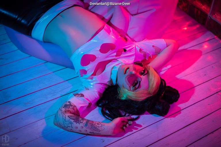 JoJos Bizarre Adventure - Jolyne Cujoh (JoJo) Cosplay full body portrait