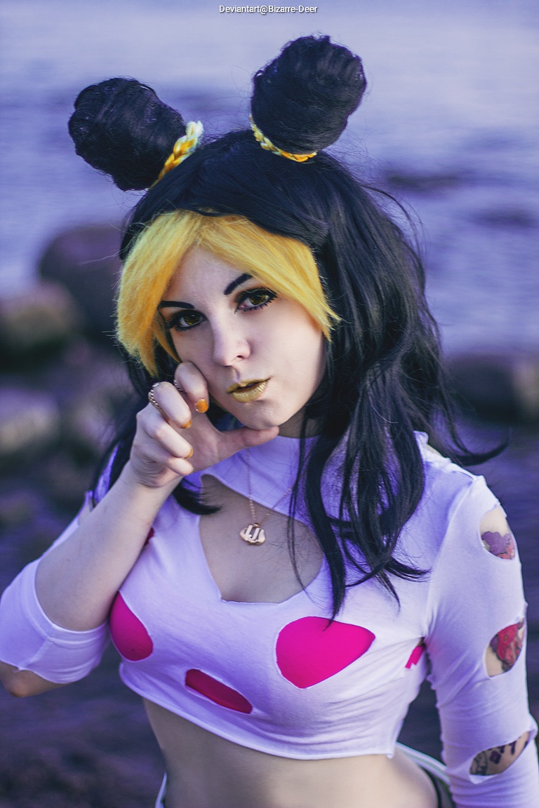 JoJos Bizarre Adventure - Jolyne Cujoh (JoJo) Cosplay full body character photo