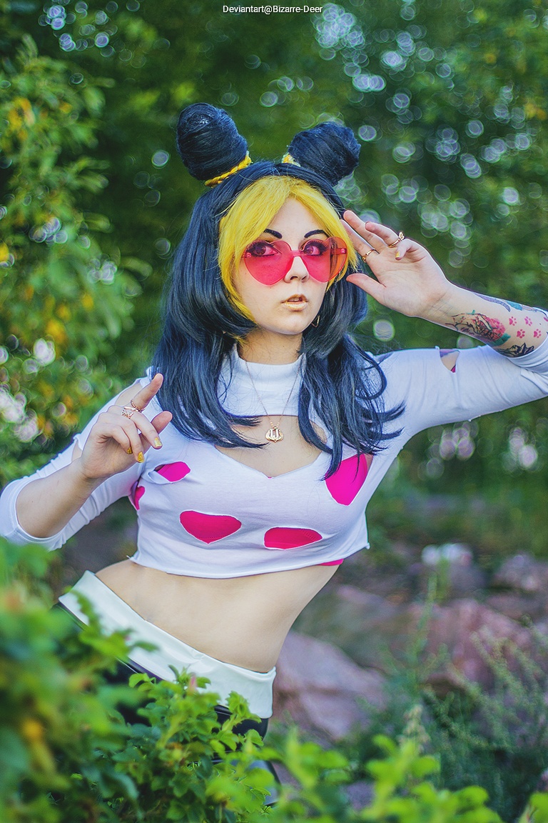 JoJos Bizarre Adventure - Jolyne Cujoh (JoJo) Cosplay costume showcase portrait