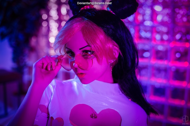 JoJos Bizarre Adventure - Jolyne Cujoh (JoJo) Cosplay full body portrait