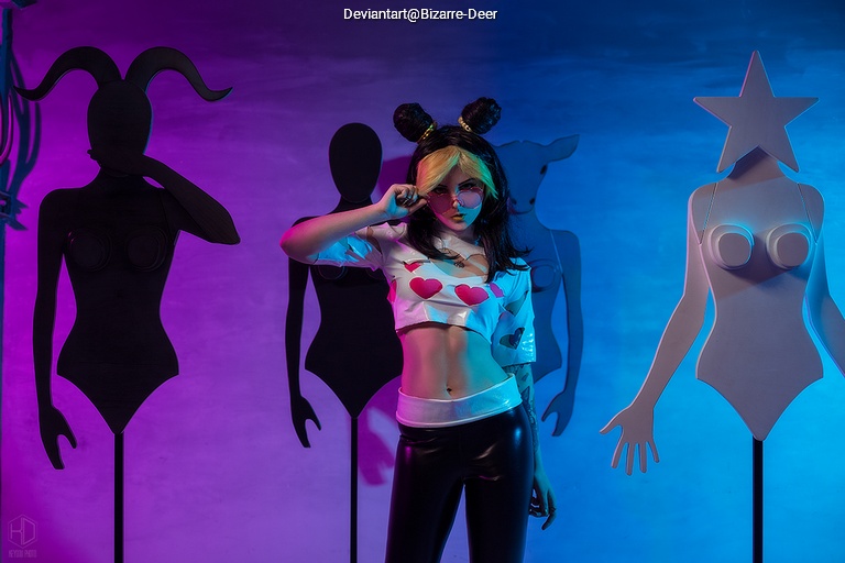 JoJos Bizarre Adventure - Jolyne Cujoh (JoJo) Cosplay anime character costume photo