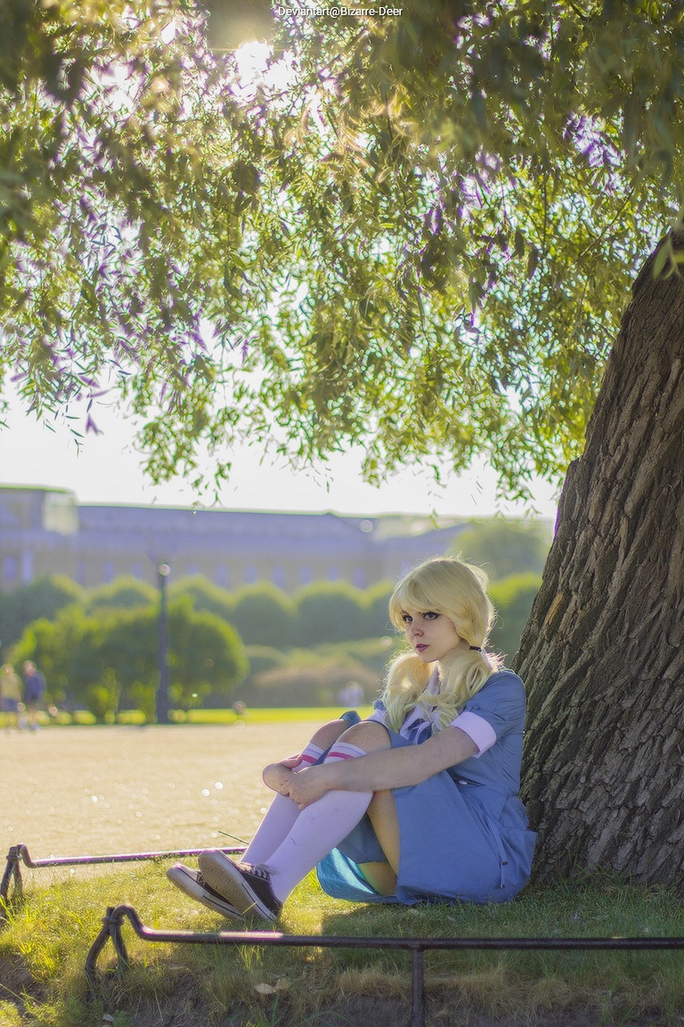 K-ON! - Tsumugi Kotobuki (Mugi) Cosplay full body portrait photography