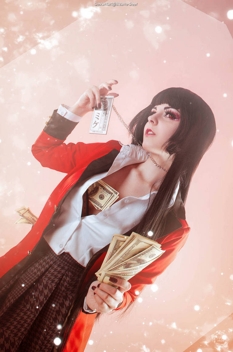 Kakegurui - Compulsive Gambler - Yumeko Jabami Cosplay - recreation