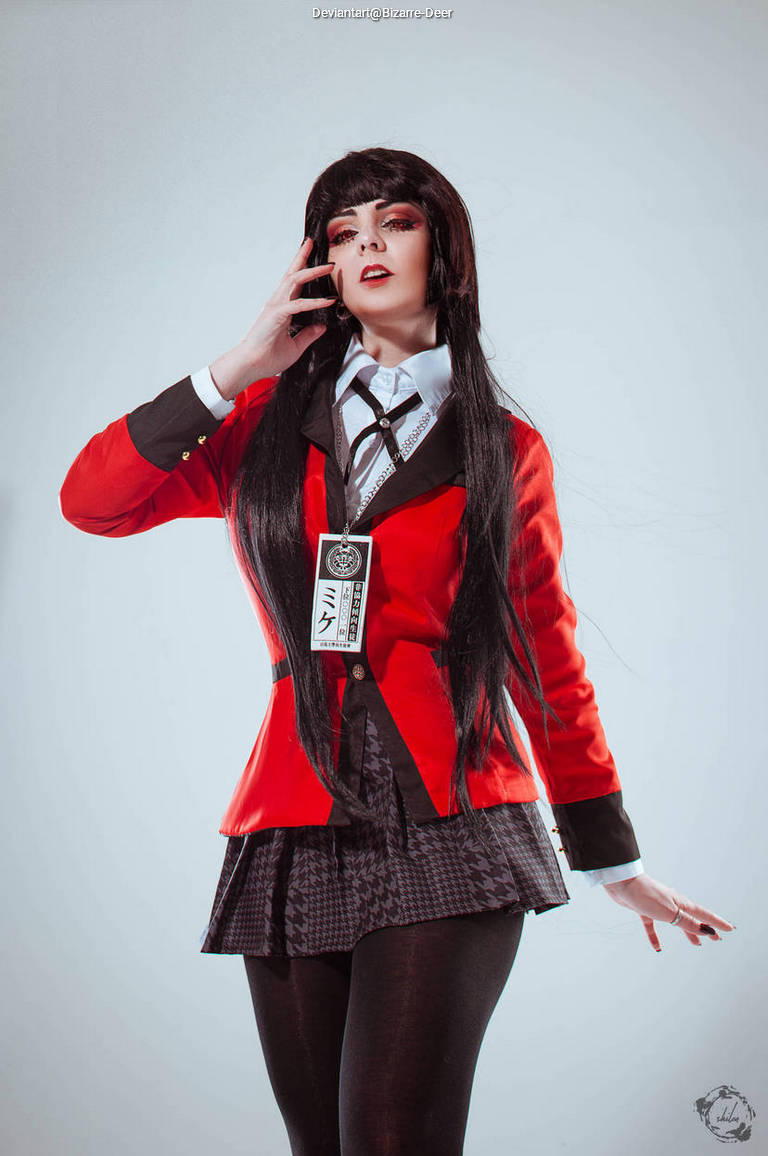 Kakegurui - Compulsive Gambler - Yumeko Jabami Cosplay - recreation