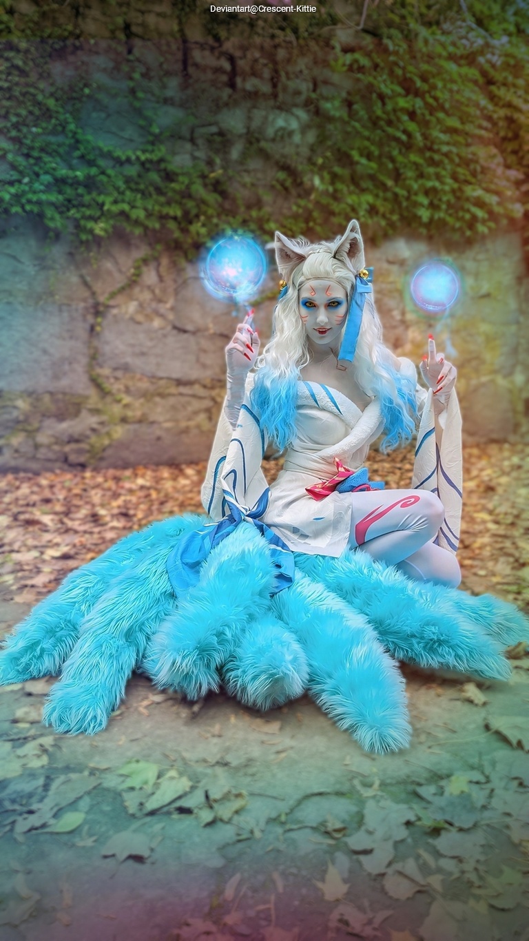 League of Legends - Ahri (The Nine-Tailed Fox) (Spirit Blossom) Cosplay - gentle showcase