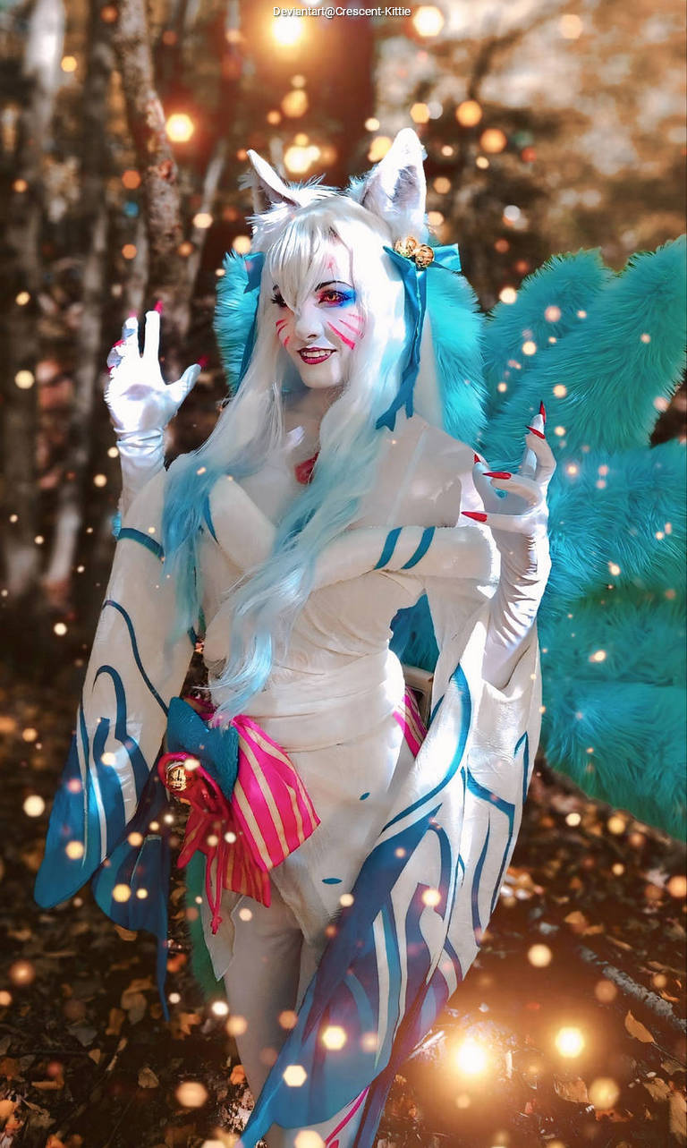 League of Legends - Ahri (The Nine-Tailed Fox) (Spirit Blossom) Cosplay - visual exploration