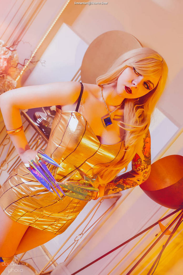 League of Legends - Evelynn (Agonys Embrace) (KDA) Cosplay full length photo
