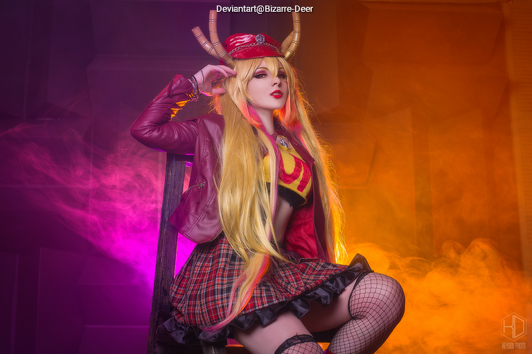 Miss Kobayashis Dragon Maid - Tohru Kobayashi Cosplay full body character photo