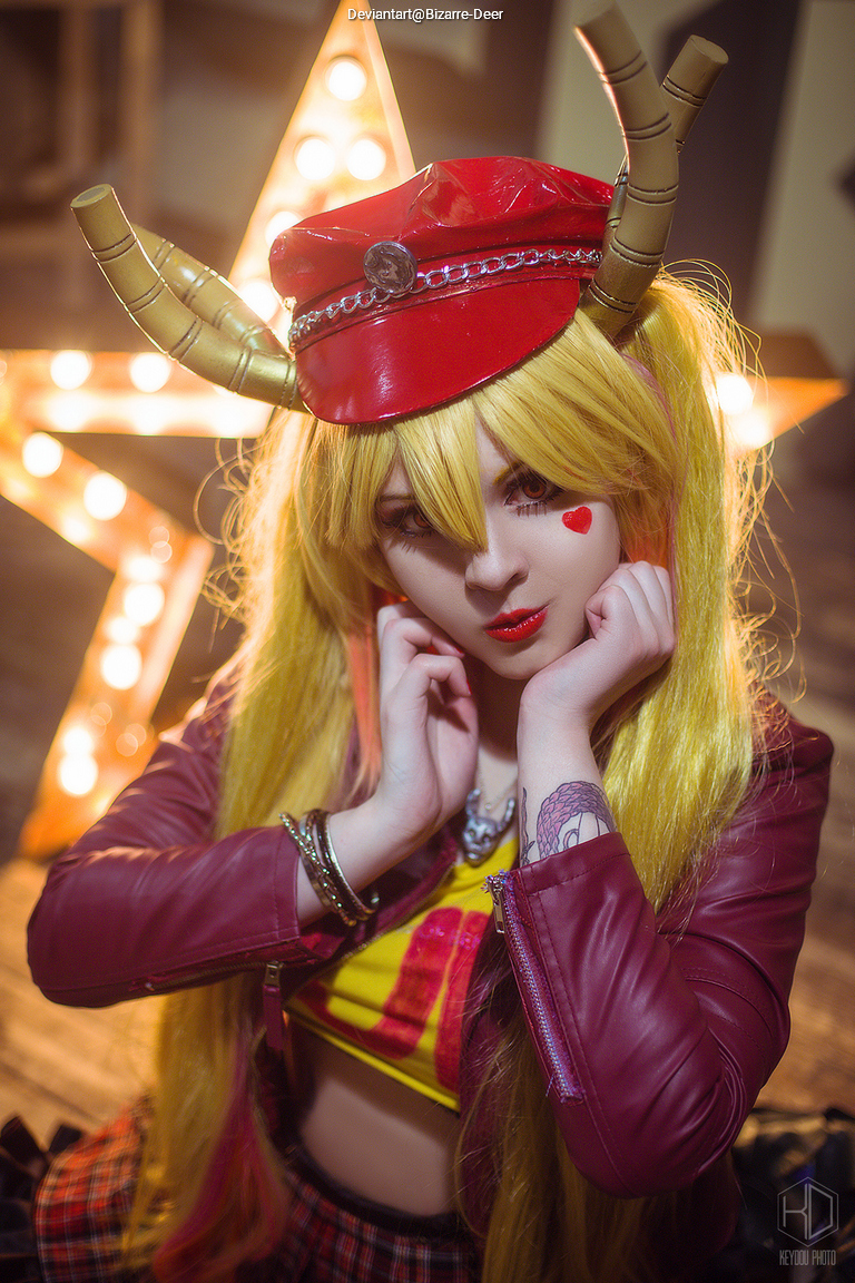 Miss Kobayashis Dragon Maid - Tohru Kobayashi Cosplay full length photo