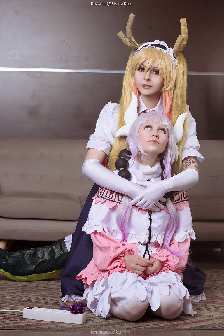 Miss Kobayashis Dragon Maid - Tohru Kobayashi & Kanna Kamui (Kanna Kobayashi) Cosplay costume showcase portrait