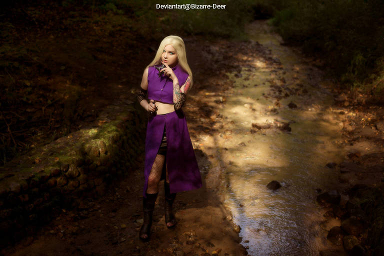 Naruto Shippuden - Ino Yamanaka Cosplay full length photo
