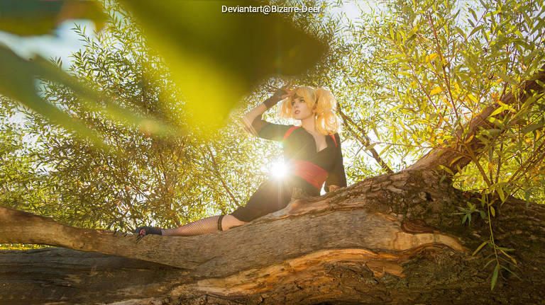 Naruto - Temari Nara Cosplay full length character portrait