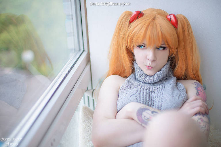 Neon Genesis Evangelion - Asuka Langley Sohryu (Casual) Cosplay full body character photo