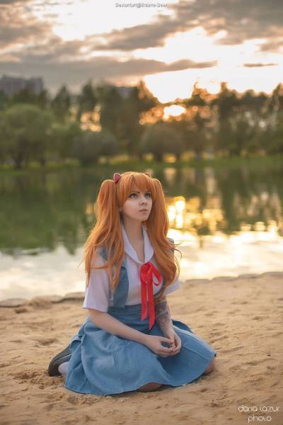 Neon Genesis Evangelion - Asuka Langley Sohryu (School) Cosplay