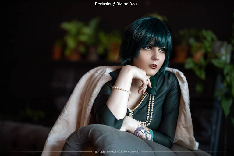 One-Punch Man - Fubuki (Miss Blizzard) Cosplay full length character portrait