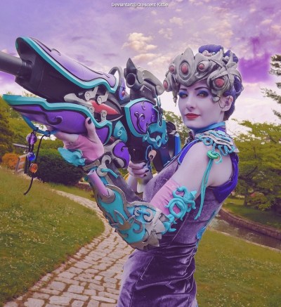 Overwatch - Widowmaker (Amelie Lacroix) (Black Lily) Cosplay