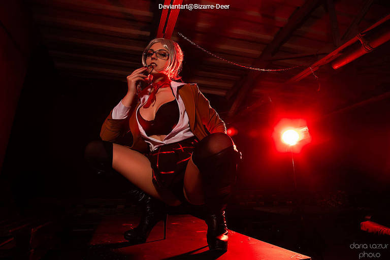 Prison School - Meiko Shiraki Cosplay - focused costume photography
