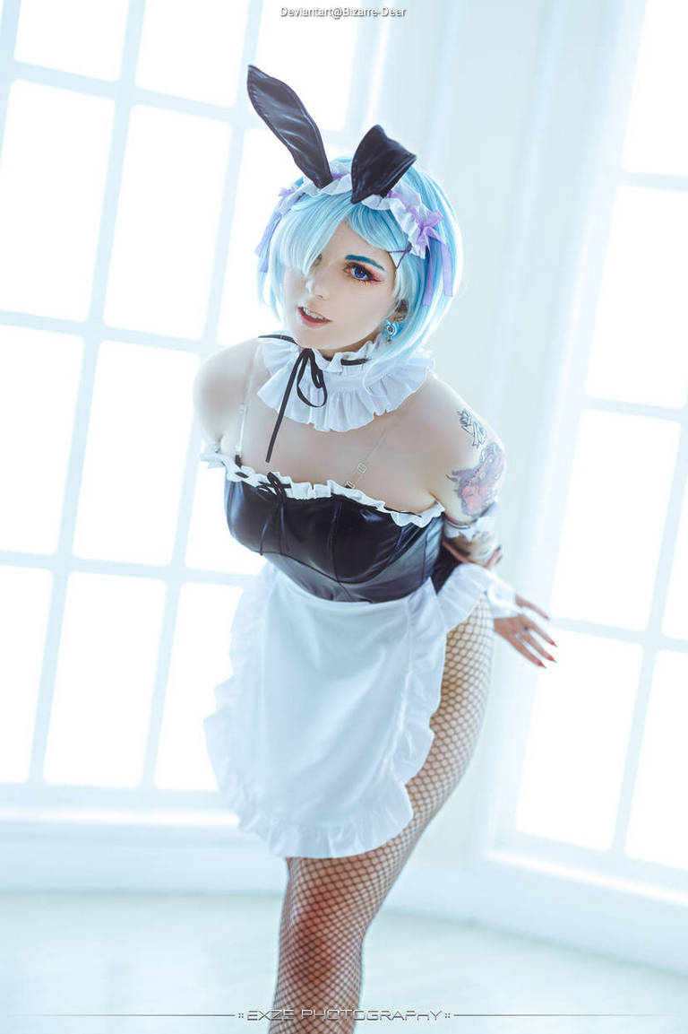 Re Zero - Starting Life in Another World - Rem (Neko) (Bunny) Cosplay character portrait photography