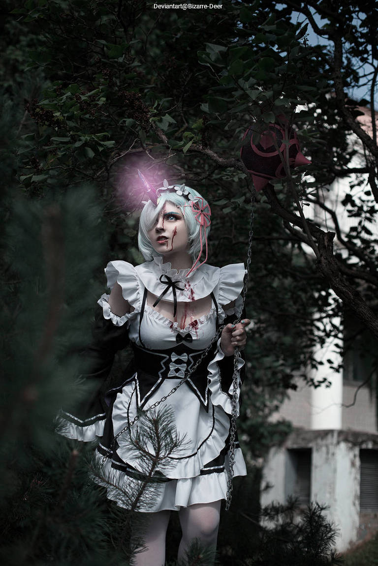 Re Zero - Starting Life in Another World - Rem (Neko) (Maid) Cosplay character portrait photography