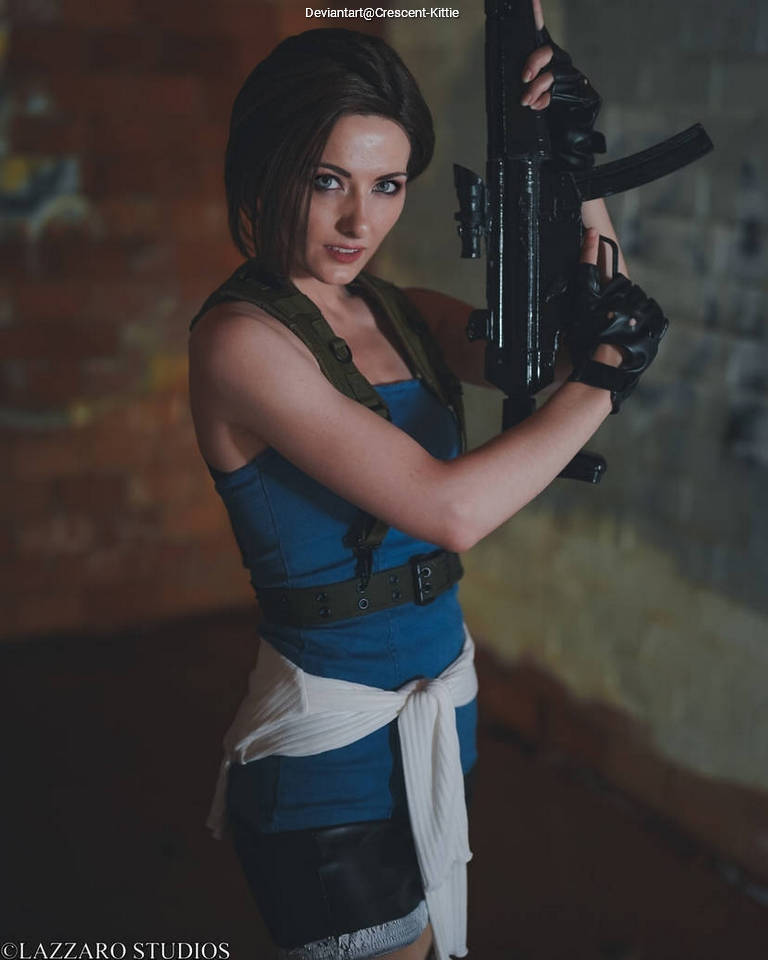 Resident Evil 3 - Nemesis - Jill Valentine Cosplay full body portrait