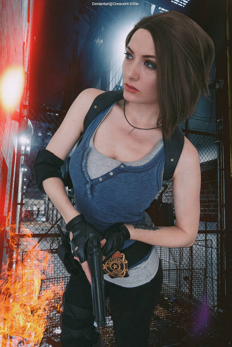 Resident Evil 3 - Remake - Jill Valentine Cosplay character recreation portrait