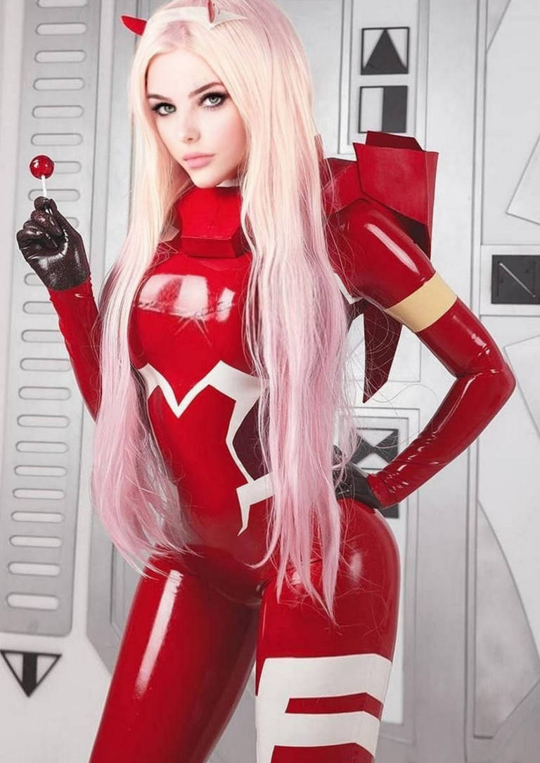 DARLING in the FRANXX - Zero Two (Partner Killer) (Plugsuit) Cosplay full body character photo