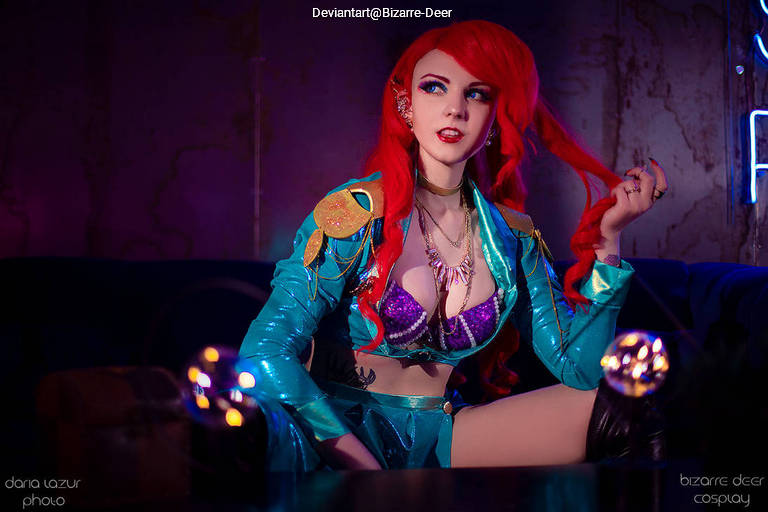 The Little Mermaid - Ariel Cosplay full body portrait
