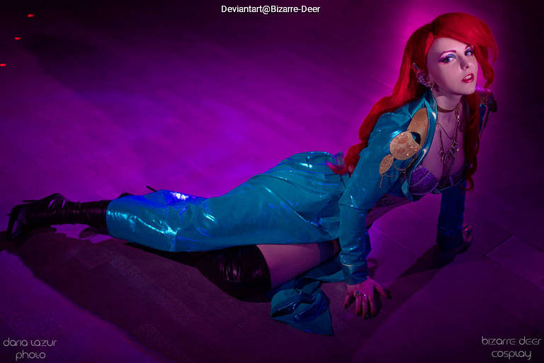 The Little Mermaid - Ariel Cosplay full body portrait