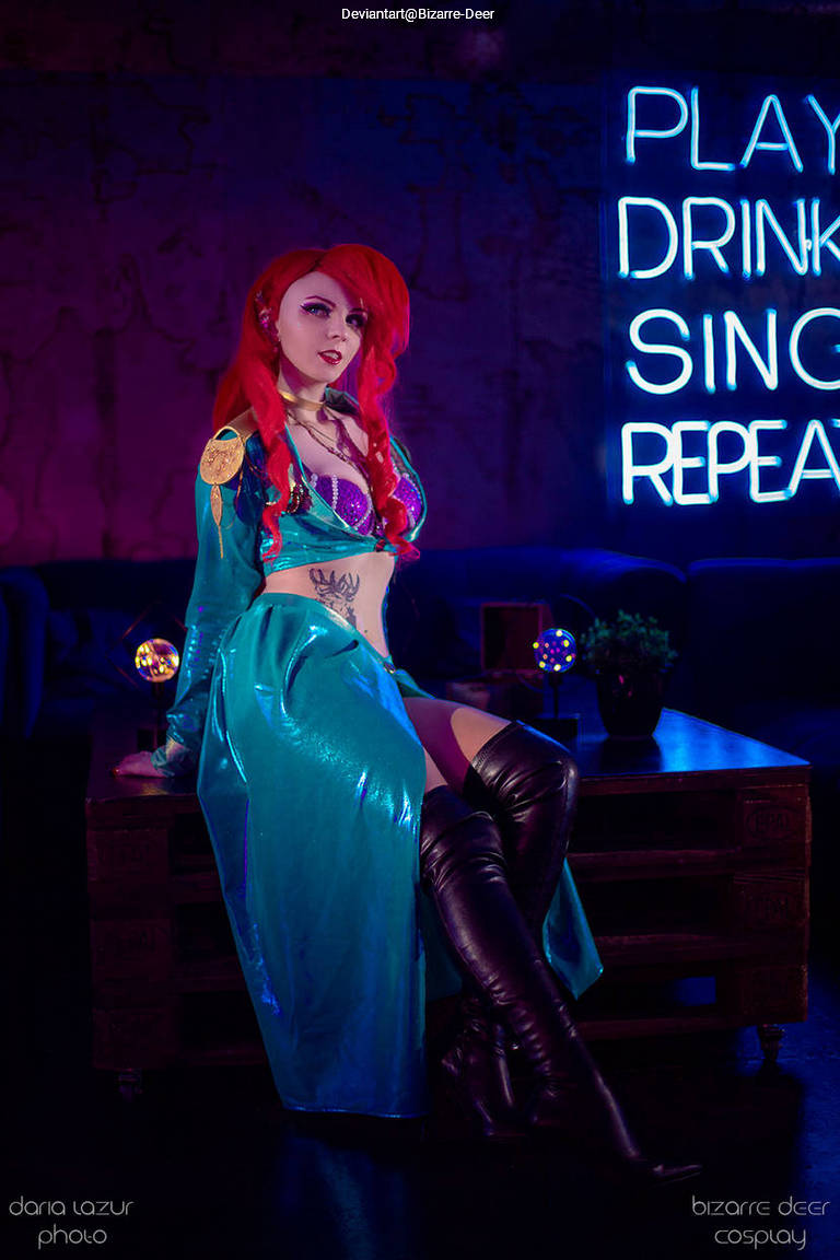 The Little Mermaid - Ariel Cosplay full body portrait photography