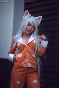 Bakemonogatari - Black Hanekawa (Tsubasa Hanekawa) Cosplay