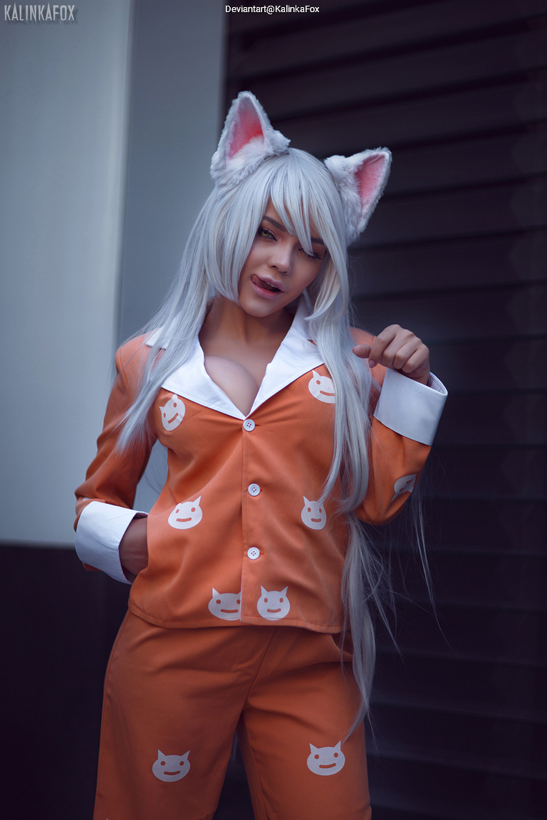 Bakemonogatari - Black Hanekawa (Tsubasa Hanekawa) Cosplay - artistic framing