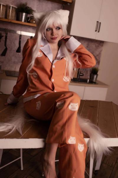 Bakemonogatari - Black Hanekawa (Tsubasa Hanekawa) Cosplay