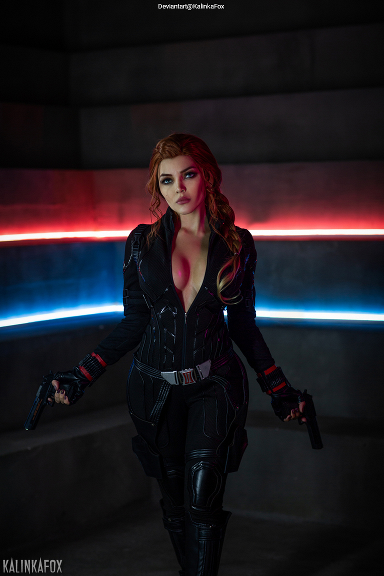 Black Widow - Natasha Romanoff (Black Widow) Cosplay full body portrait