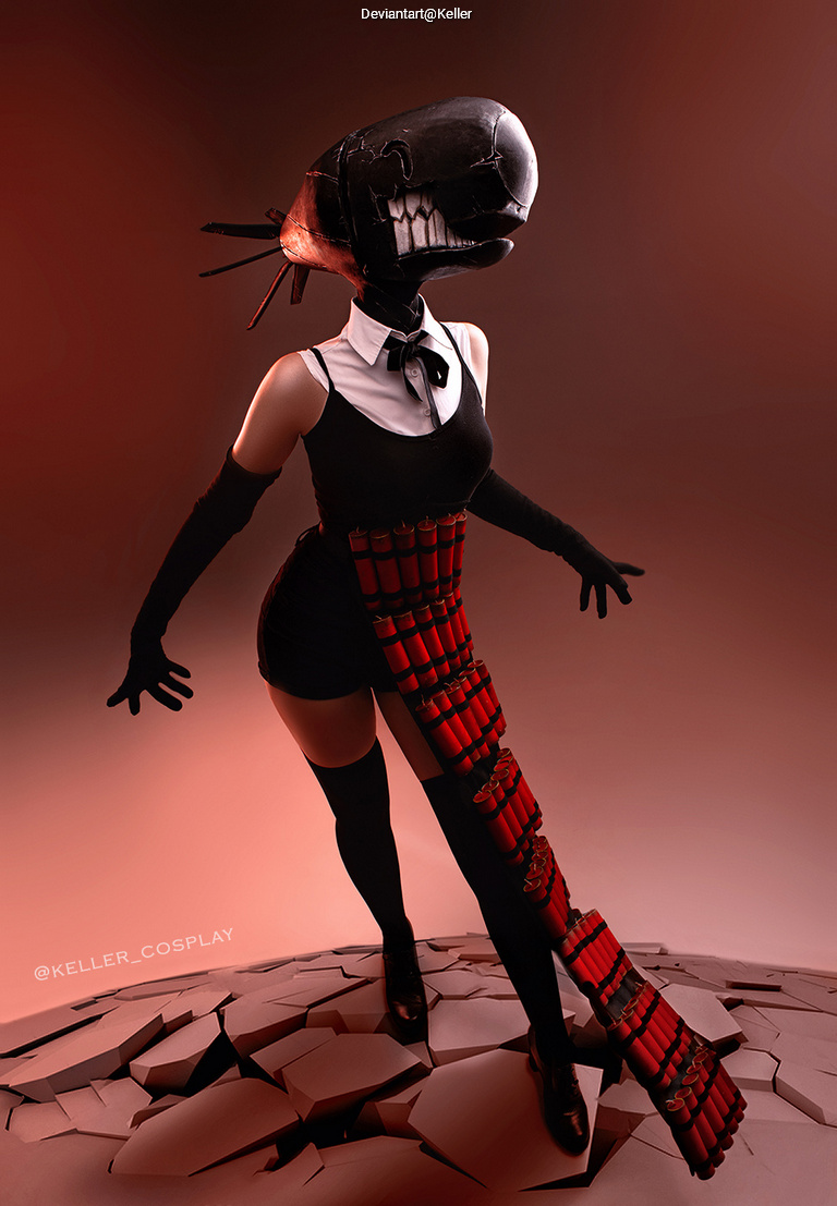 Chainsaw Man - Reze (Bomb Devil) Cosplay character costume portrait