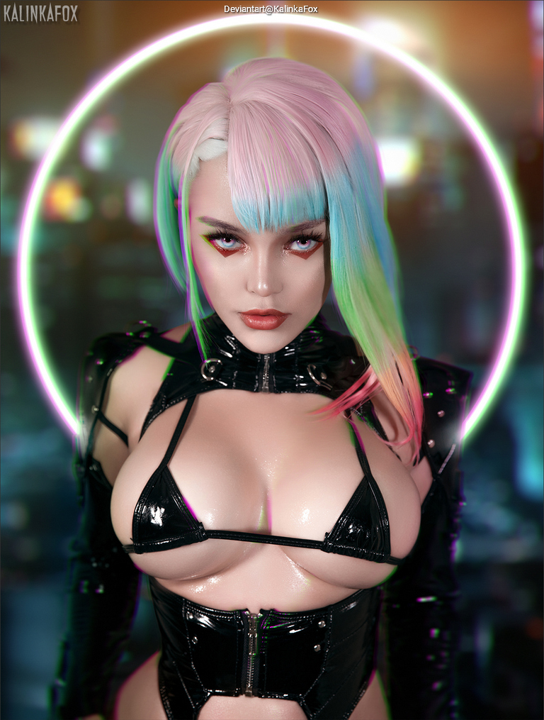 Cyberpunk - Edgerunners - Lucyna Kushinada (Lucy) (Lingerie) Cospay - provocative show Cyberpunk - Edgerunners - Lucyna Kushinada (Lucy) (Lingerie) Cospay - provocative show